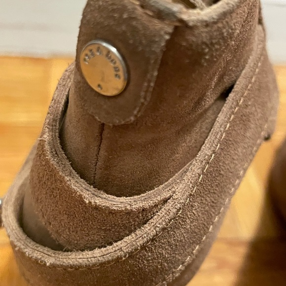 Rag and bone beige harrow suede booties heels,39 - Picture 3 of 4